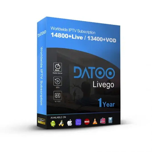 Code Datoo Player 12 mois Android/M3u